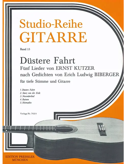 Düstere Fahrt.